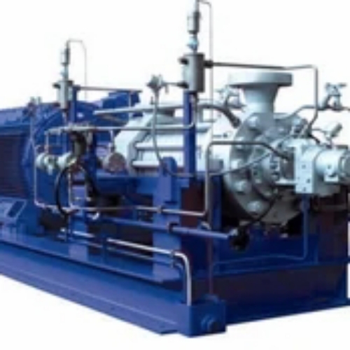Hda German Make Pump - Mild Steel, Blue White, Hydraulic Power | High Durability, Corrosion Resistant, Mechanical Seal, Large Flow Rate