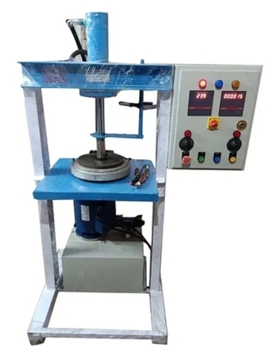 Single Phase Hydraulic Single Die Paper Plate Machine
