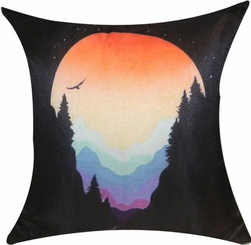 Astara Satin Printed Cushion Cover