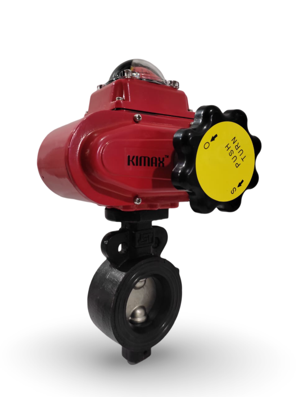 Centric Electrical Butterfly Valve Rubber Lined