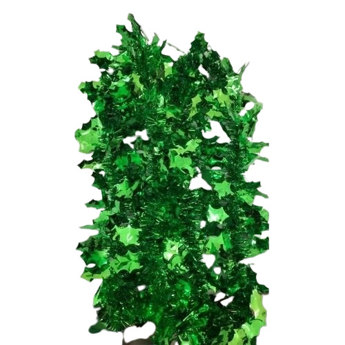 Green Tinsel Garland