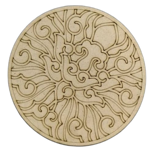 Mdf Round Coaster