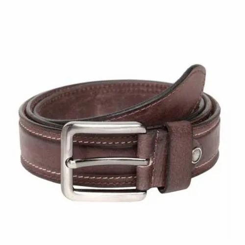 Men Brown Stylish Casual Belt