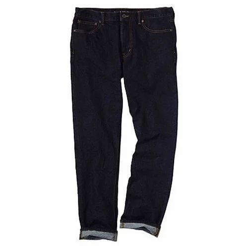 Men Plain Stretch Jeans