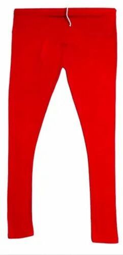Orange Color Plain Cotton Legging