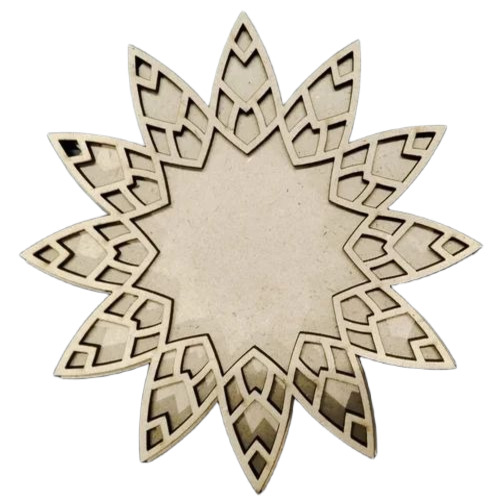 Star Shape Mdf Coaster