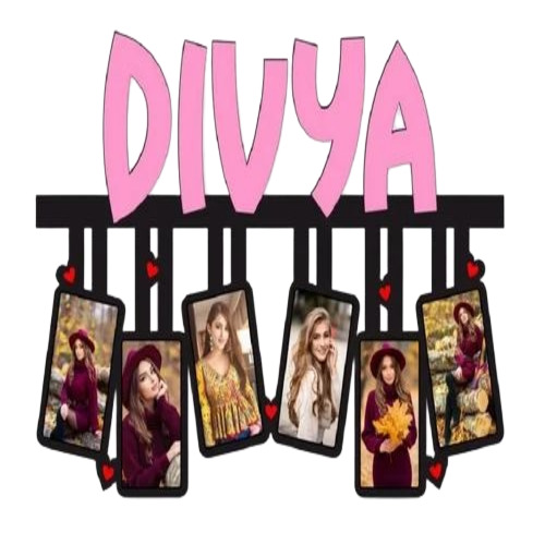 Wall Mdf Photo Frame