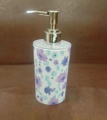 White Liquid Soap Dispenser Bottle
