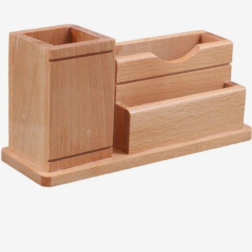 Wooden Pen and Mobile Stand