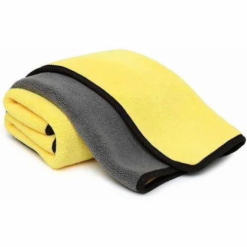 30 X 40 Cm Yellow Microfiber Cloths