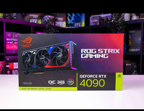 ASUS ROG Strix GeForce RTXA AR 4090 Gaming Graphics Card (PCIe 4.0, 24GB GDDR6X, HDMI 2.1a, DisplayPort 1.4a)
