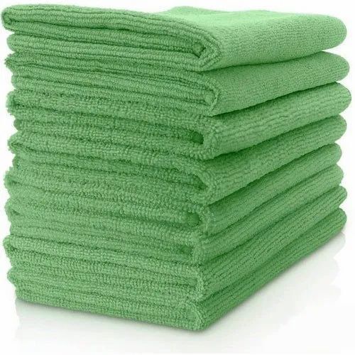 Green Microfiber Cloths