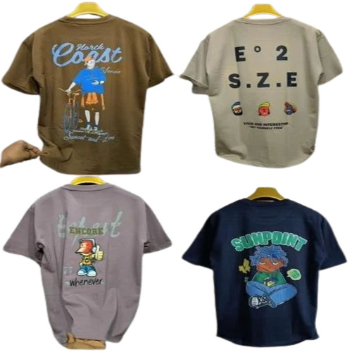 Round Neck Men T Shirt