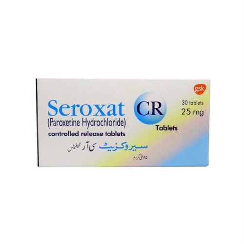 Seroxat Cr 25Mg Tablets - Medicine Type: Depression
