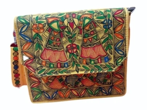 Ladies Cotton Sling Bag