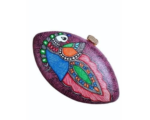 Ladies Madhubani Clutch