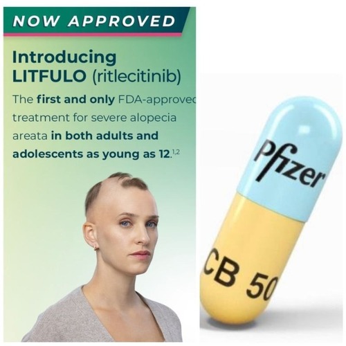 Litfulo Ritlecitinib 50Mg Capsules - Packaging Size: 28