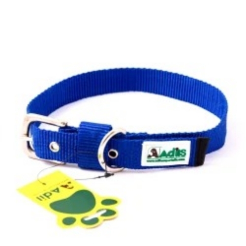 Orange Blue Nylon Dog Collar