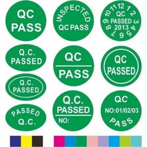 Qc Passed Sticker