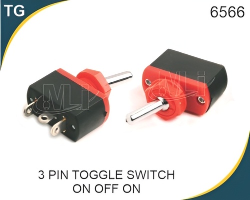 Toggle Switch 3 Pin On Off On