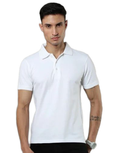 White Polo Men T Shirt