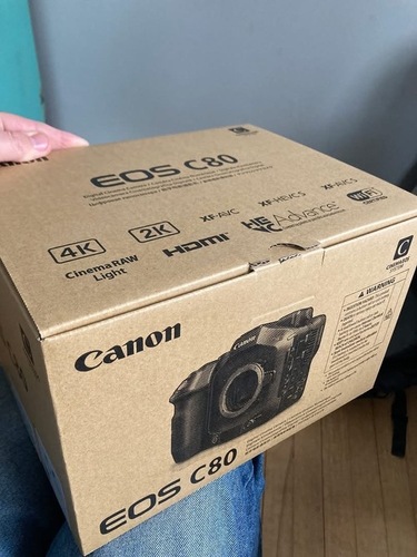 Canon EOS C80 6K Full-Frame Cinema Camera