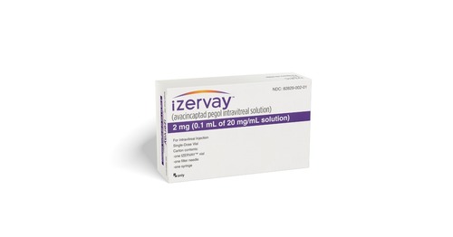 Izervay Avacincaptad Pegol Intravitreal Solution - Dosage Form: Injection