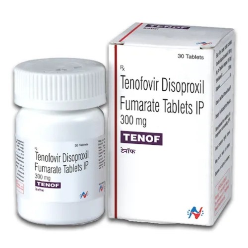 Tenof 300Mg Tenofovir Tablets - Expiration Date: 2 Years