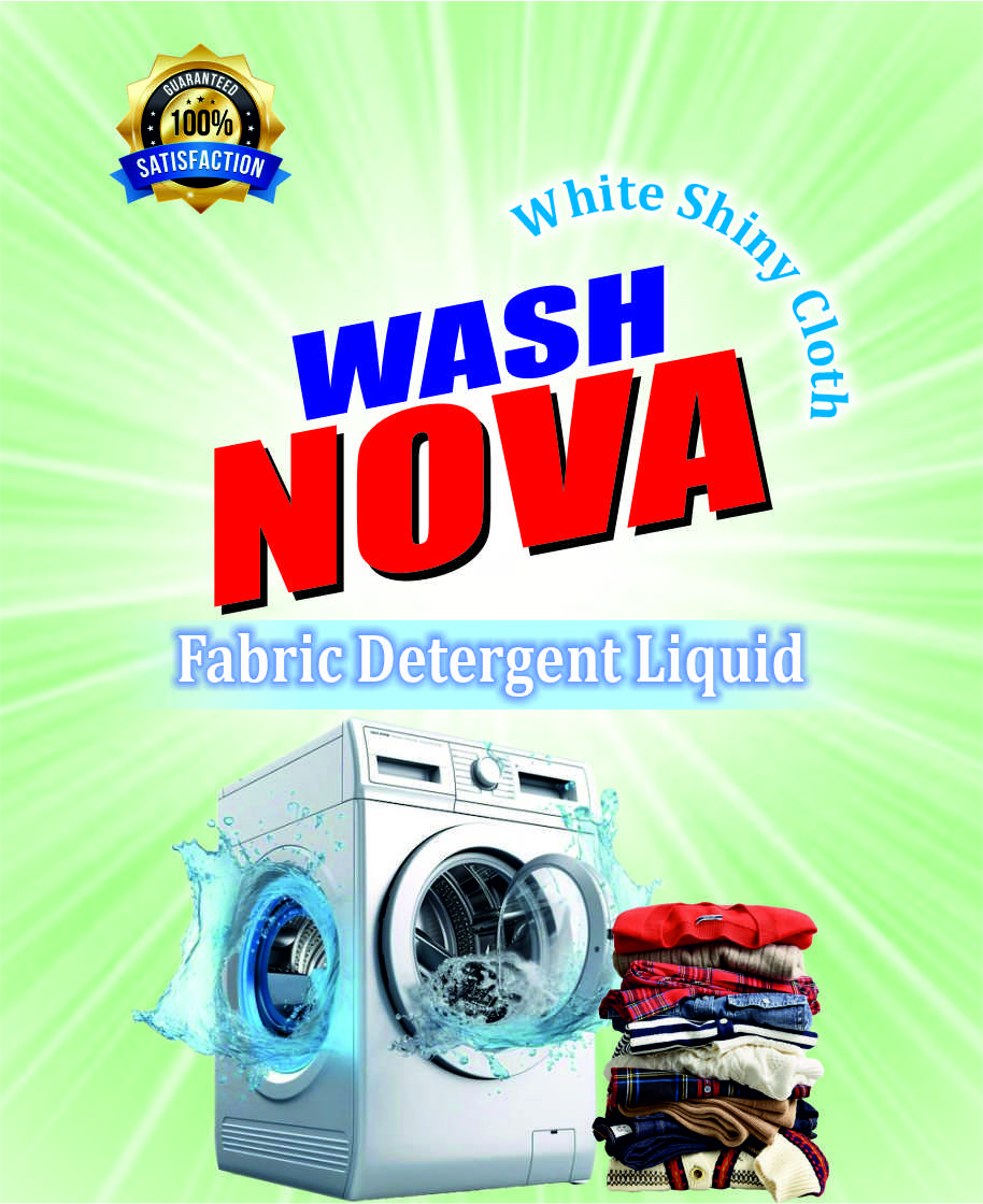 Wash Nova Liquid Detergent - Benzene %: 0