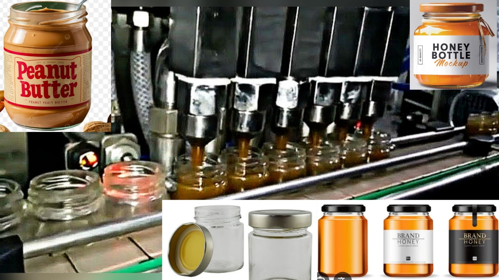 Automatic 4 Head Paste Filling Machine For Honey