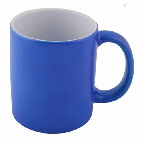 Blue Ceramic Customized Mug