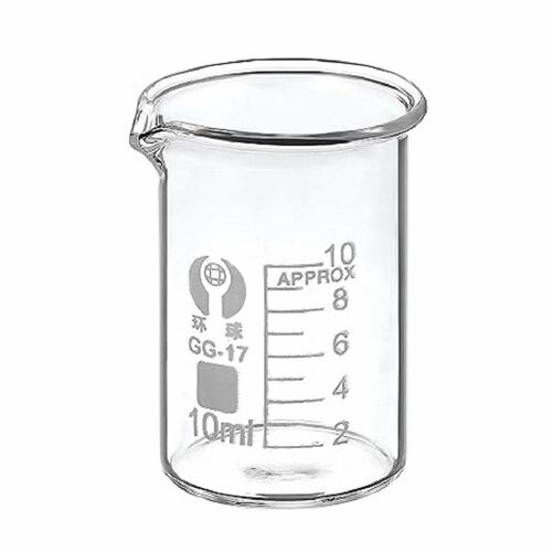 Borosilicate Glass Beaker 10ml