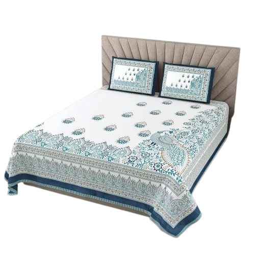 Cotton Printed Bed Sheet