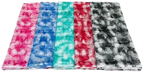 Digital Printed Kota Doria Saree