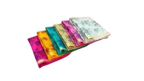 Kota Doria Printed Saree