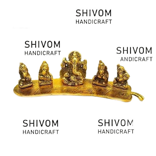 Metal Musical Ganesh Statue