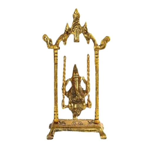 Metal Swing Ganesh Statue