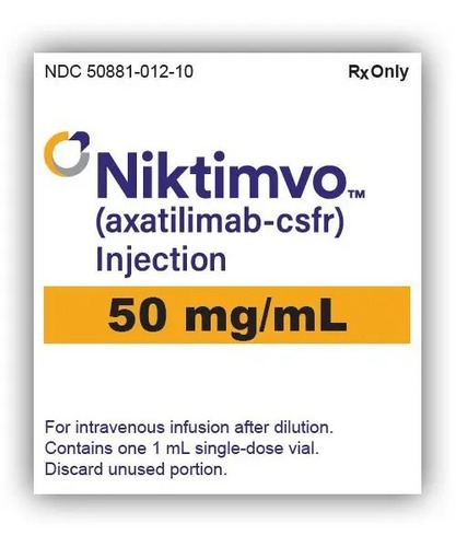 Niktimvo Axatilimab-Csfr Injection - Expiration Date: 2 Years