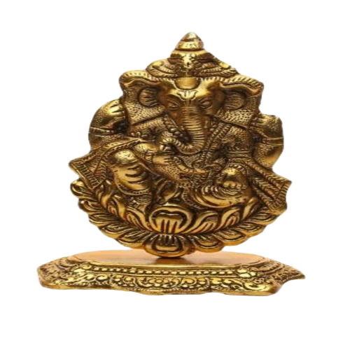 Plain Metal Ganesh Statue