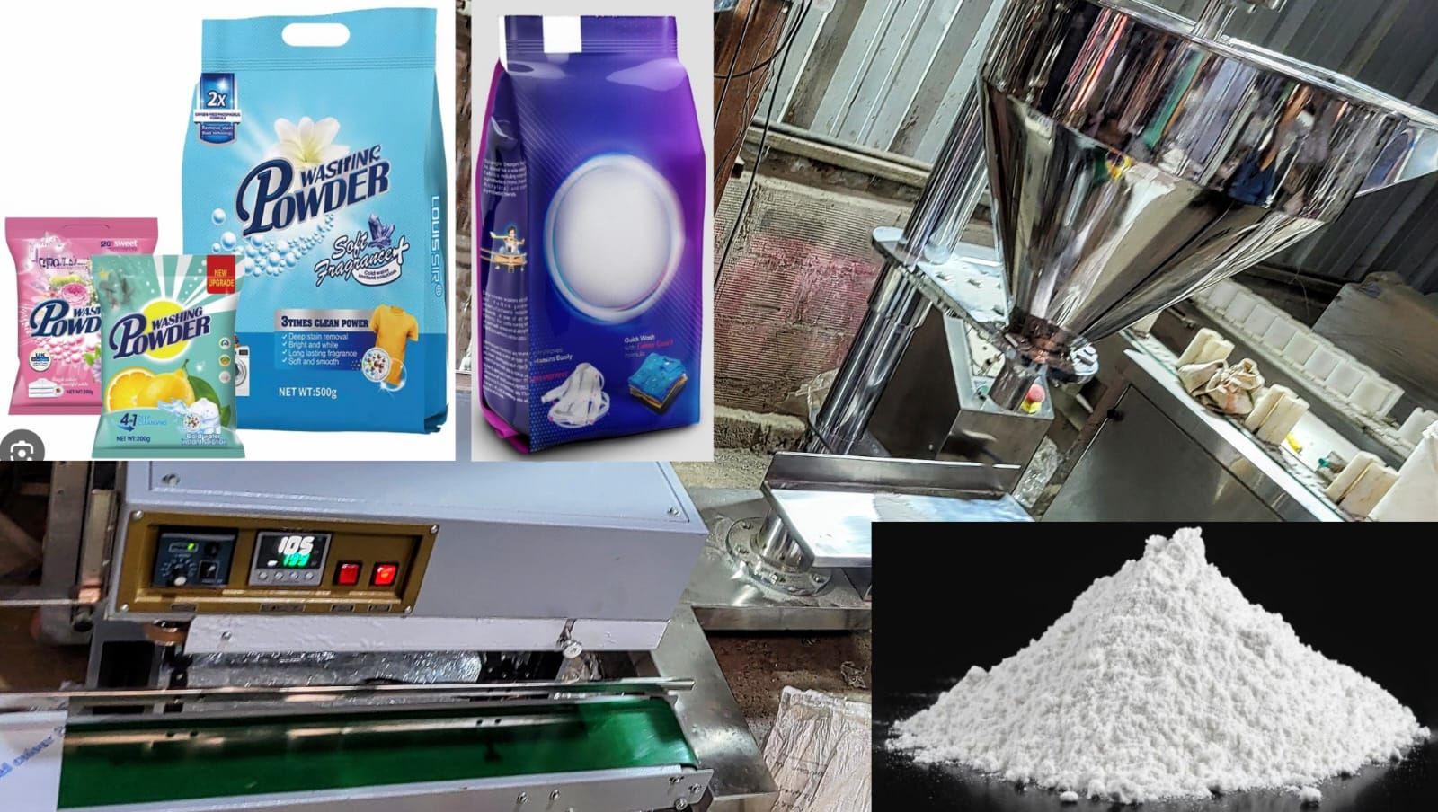Semi Auto Detergent Powder Filling And Sealing Machine - Automatic Grade: Semi-Automatic