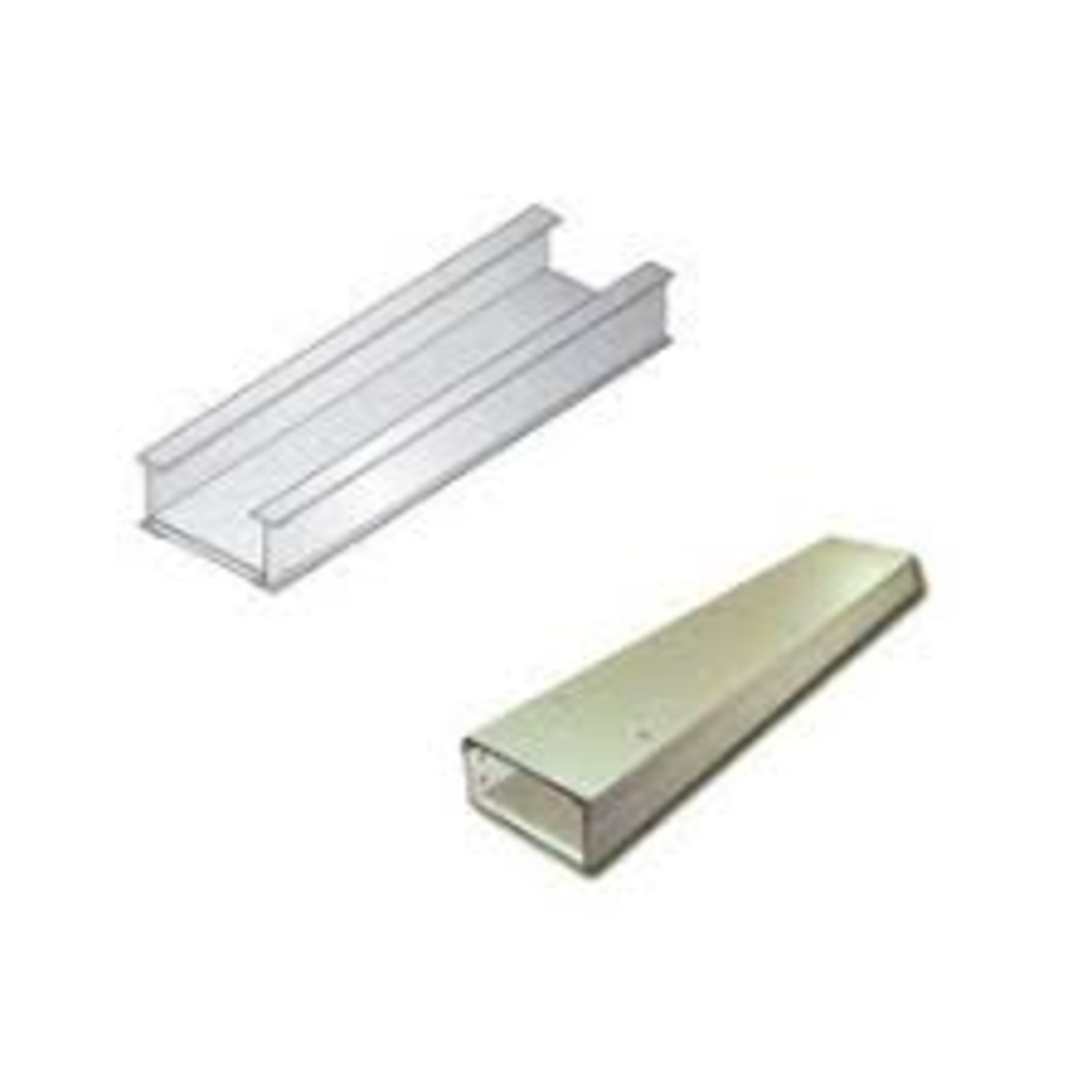 Solid Bottom Cable Trays - Length: 3 Meter (M)