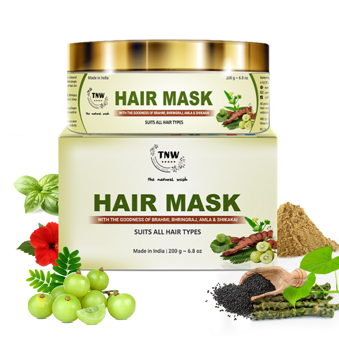 Tnw The Natural Wash Amla Hair Mask - Age Group: Adult