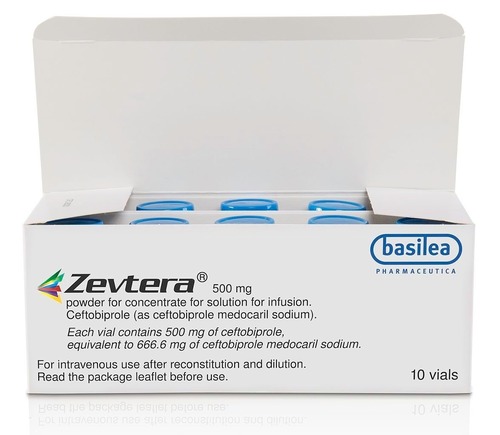 Zevtera Ceftobiprole Medocaril 500Mg Injection Cancer - Origin: India