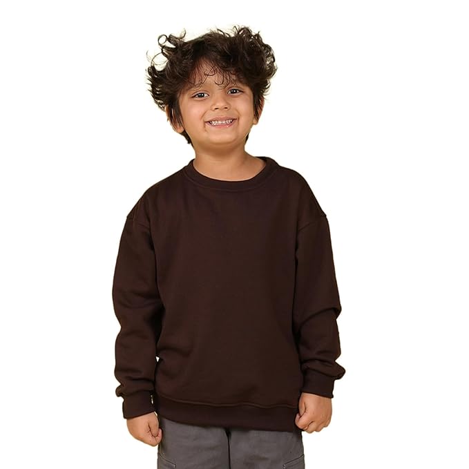 300 Gsm Kids Spun Fleece Sweatshirt - Ethnic Region: Indian