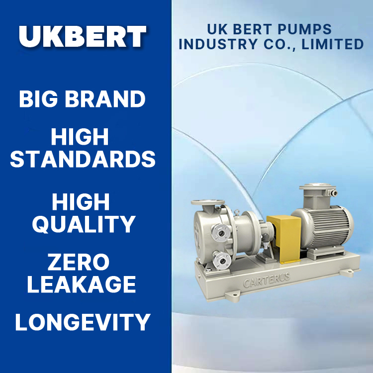 Fluorine-Lined Magnetic High-Protection Centrifugal Pump