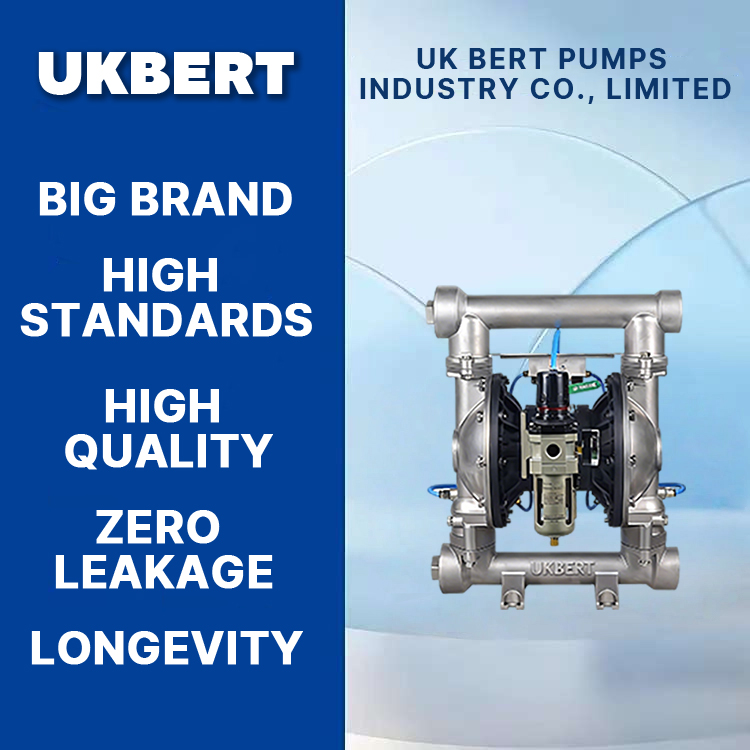 Stainless Steel Pneumatic Diaphragm Pump