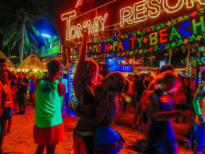 Thailand Full Moon Party Special 7 Days Travel Services