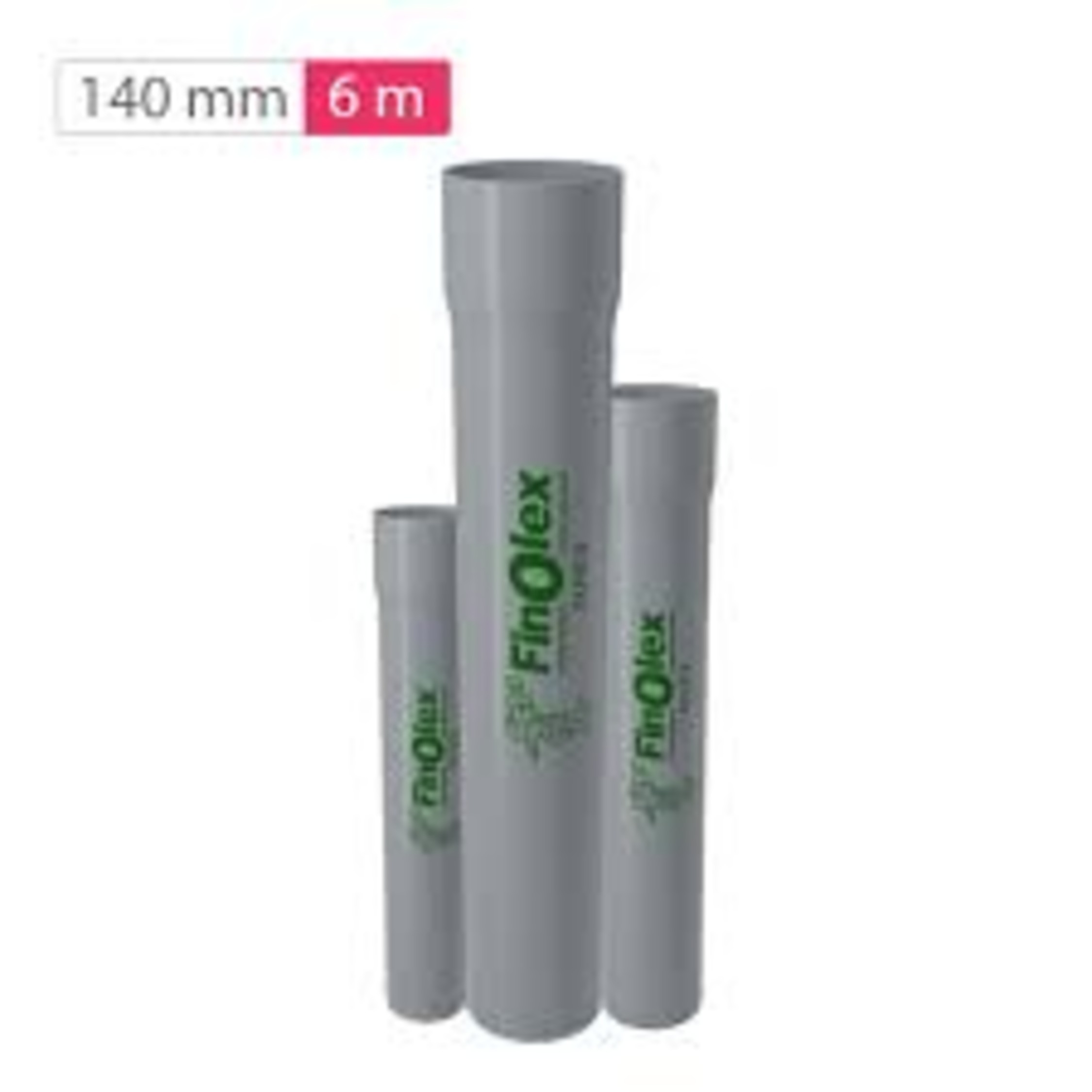 140mm Finolex Pvc Pipe 6 Kg