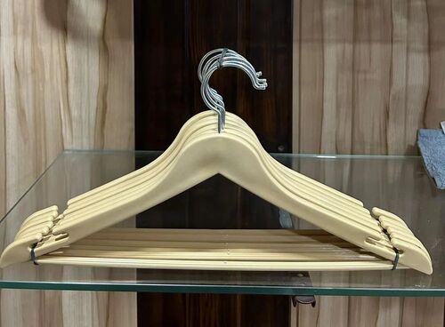 Baby Cloth Hanger Plastic - Color: Brown