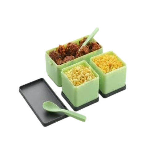 Double Layer Plastic Lunch Box